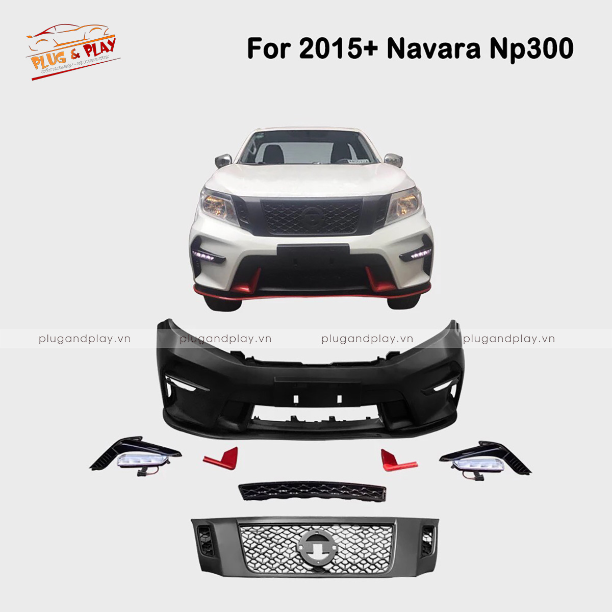 Nâng đời Body Kit Nissan Navara