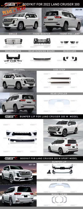 BODY KITS LAND CRUISER 2022