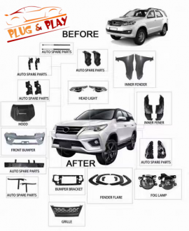 Nâng đời Fortuner 2015 lên 2019