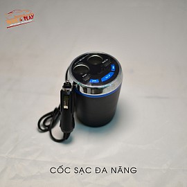 Cốc sạc trên ô tô