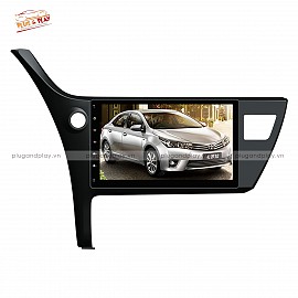 Màn hình DVD android Fuji cắm sim 4G cho toyota corolla Altis