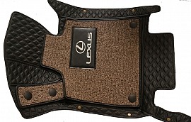 Thảm lót sàn da 6D cao cấp cho Lexus R350