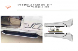Bậc điện cho Land Cruiser và Prado