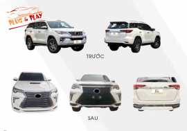 Nâng đời Body kit Fortuner lên Lexus