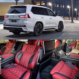 Ghế Độ MBS cho Lexus LX 570 và Land Cruiser thành 4 chỗ siêu sang