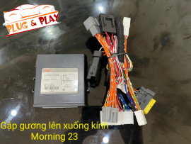 Gập gương lên xuống kính Kia Morning 2023