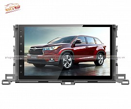 Màn hình Android ô tô chạy sim 4G xe Toyota Highlander 2015 - 2019