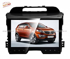 Màn hình Android Fuji chạy sim 4G xe Kia Sportage