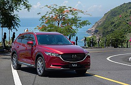 29 mẫu thảm lót sàn 6D cao cấp cho Mazda CX8 - tặng kèm rối đồng giá 1,5 triệu kể cả vân carbon