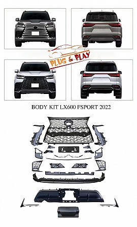 Body kit F sport cho Lexus Lx600